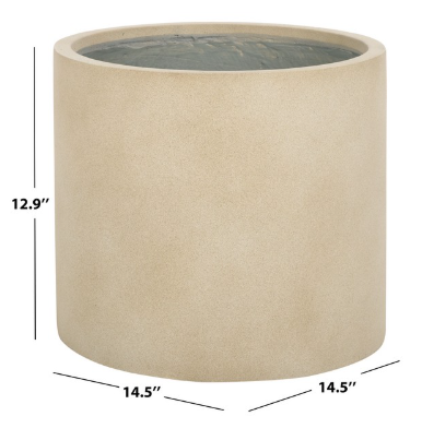 Alia Planter Pot — Beige — Planters