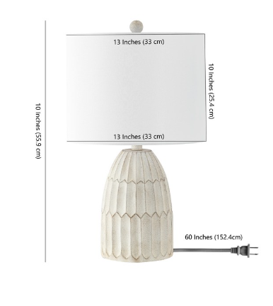 Ronken Table Lamp — White — Table Lamps
