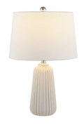 Sawyer Table Lamp — Ivory — Table Lamps