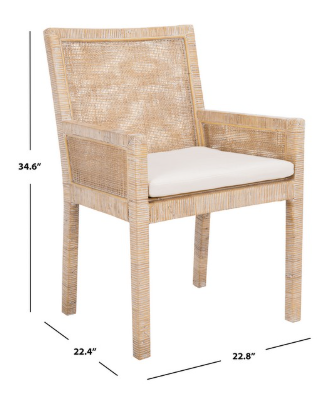 Tojo Accent Chair W/ Cushion — Grey — Accent Chairs