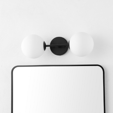 Hymn Wall Sconce — Black — Wall Sconces