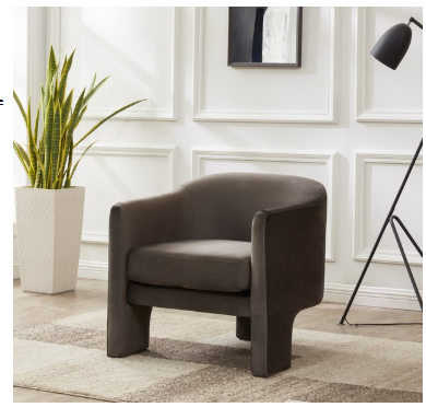 Londyn Accent Chair — Dark Brown — Accent Chairs