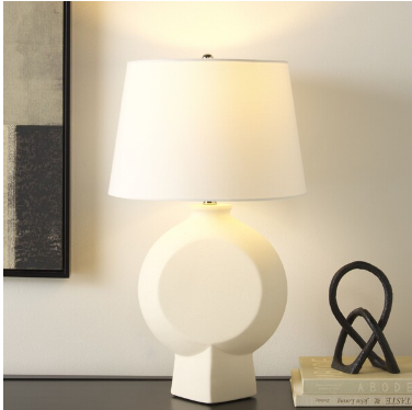 Alena Table Lamp — White — Table Lamps
