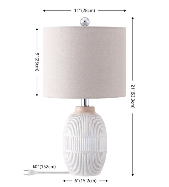 Thom Table Lamp — Brown (Set of 2) — Table Lamps