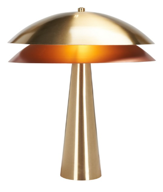 Rafaela 18 Inch Table Lamp — Brass — Table Lamps